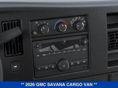 2026 GMC Savana Cargo Work Van