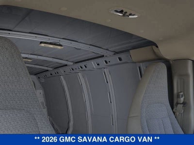 2026 GMC Savana Cargo Work Van