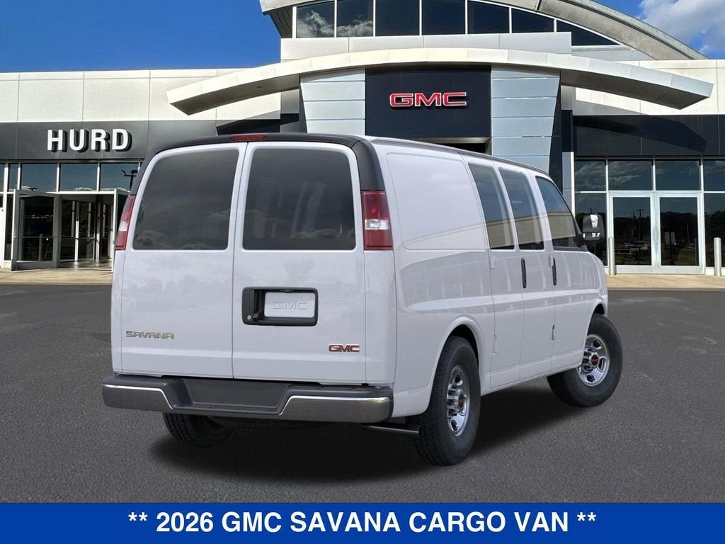 2026 GMC Savana Cargo Work Van