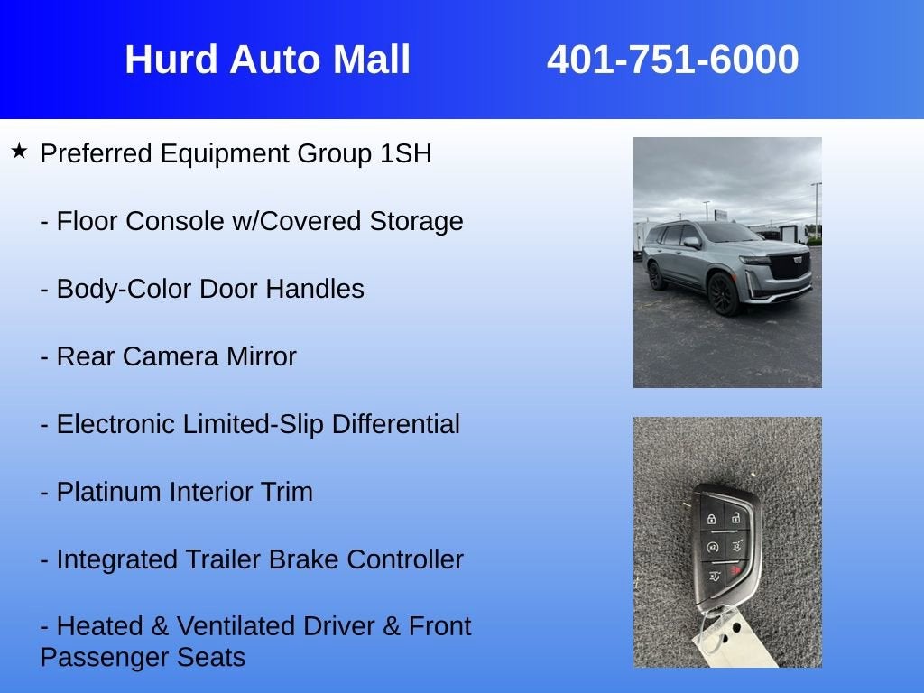 2023 Cadillac Escalade Sport Platinum