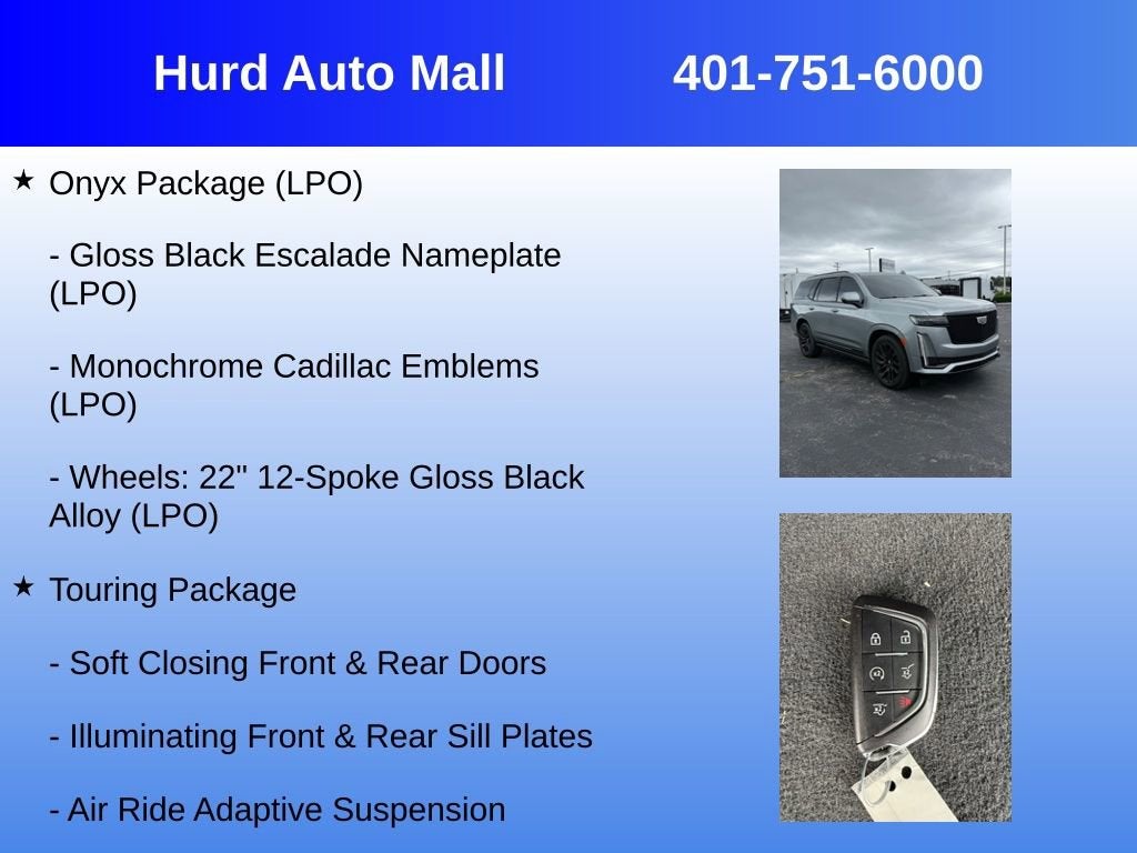 2023 Cadillac Escalade Sport Platinum