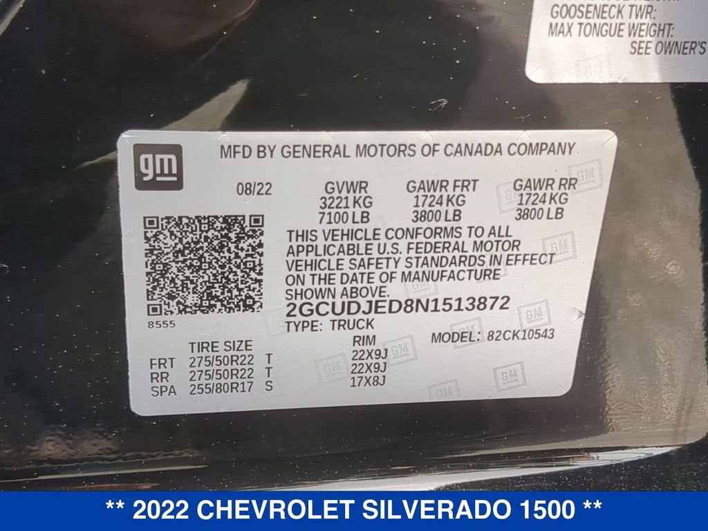 2022 Chevrolet Silverado 1500 High Country