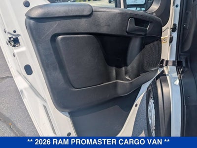 2026 RAM ProMaster Cargo Van Tradesman
