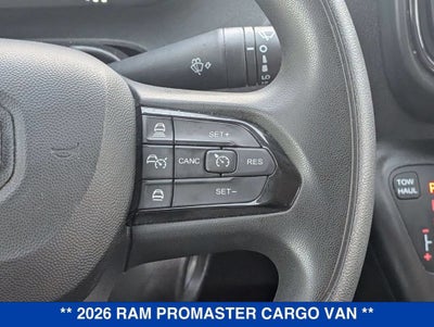 2026 RAM ProMaster Cargo Van Tradesman