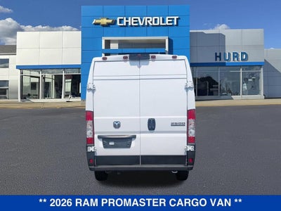 2026 RAM ProMaster Cargo Van Tradesman