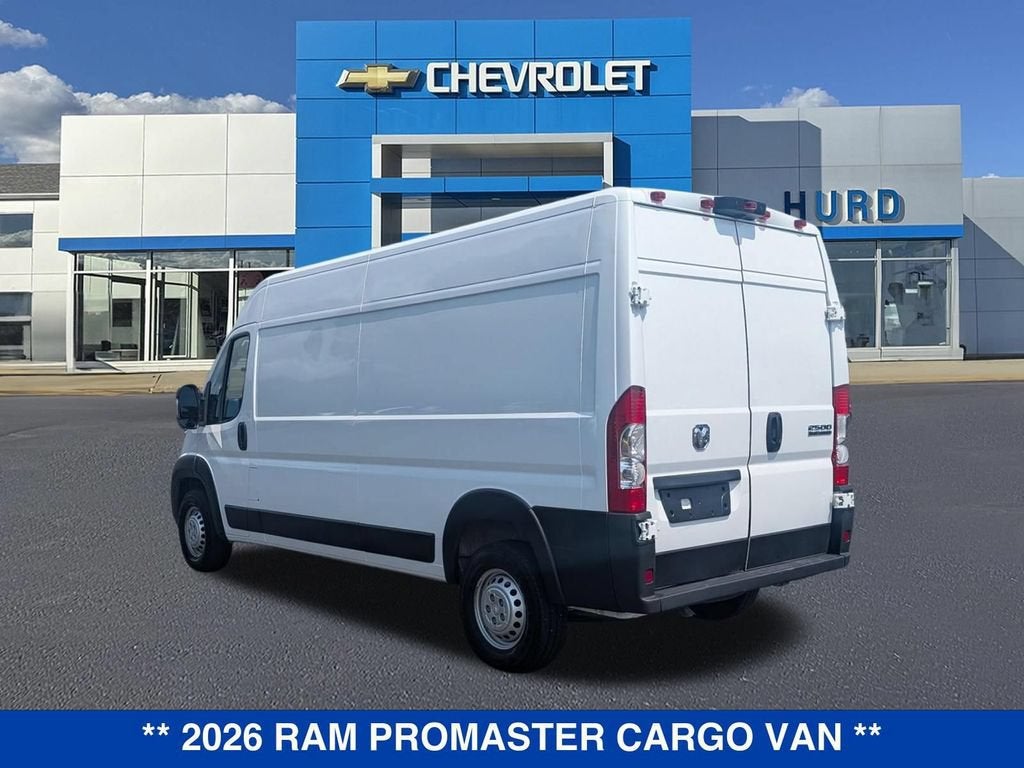 2026 RAM ProMaster Cargo Van Tradesman