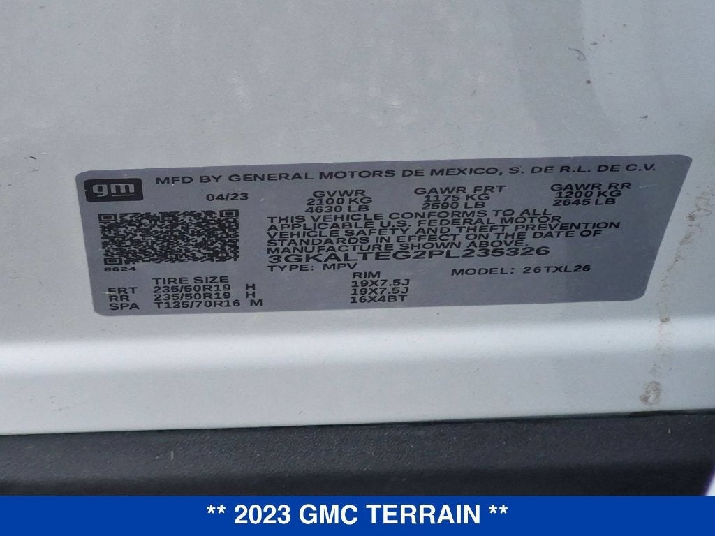 2023 GMC Terrain SLE