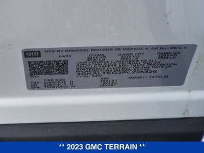 2023 GMC Terrain SLE