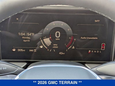 2026 GMC Terrain Elevation