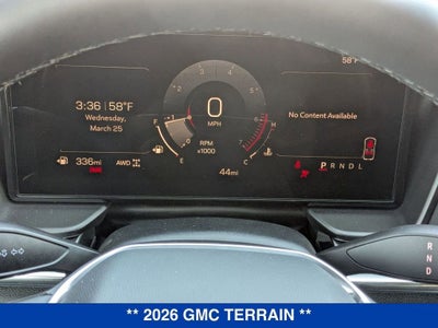2026 GMC Terrain Elevation