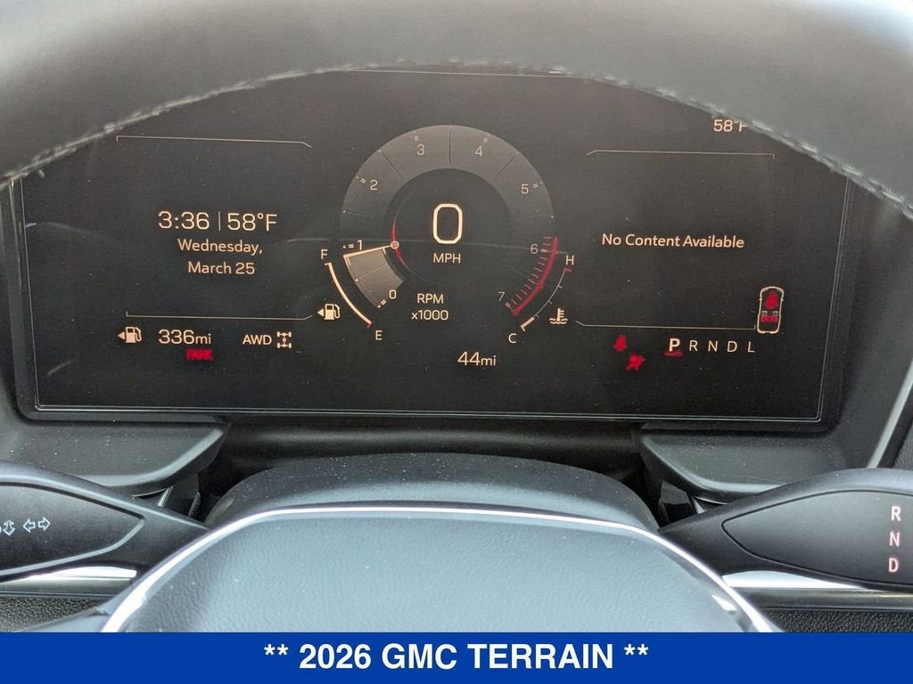 2026 GMC Terrain Elevation