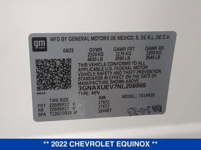 2022 Chevrolet Equinox LT