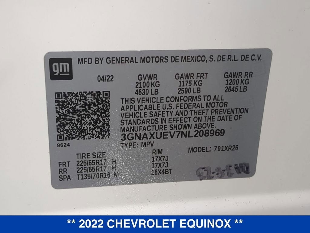 2022 Chevrolet Equinox LT