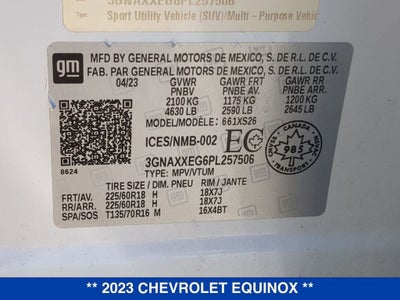 2023 Chevrolet Equinox Premier