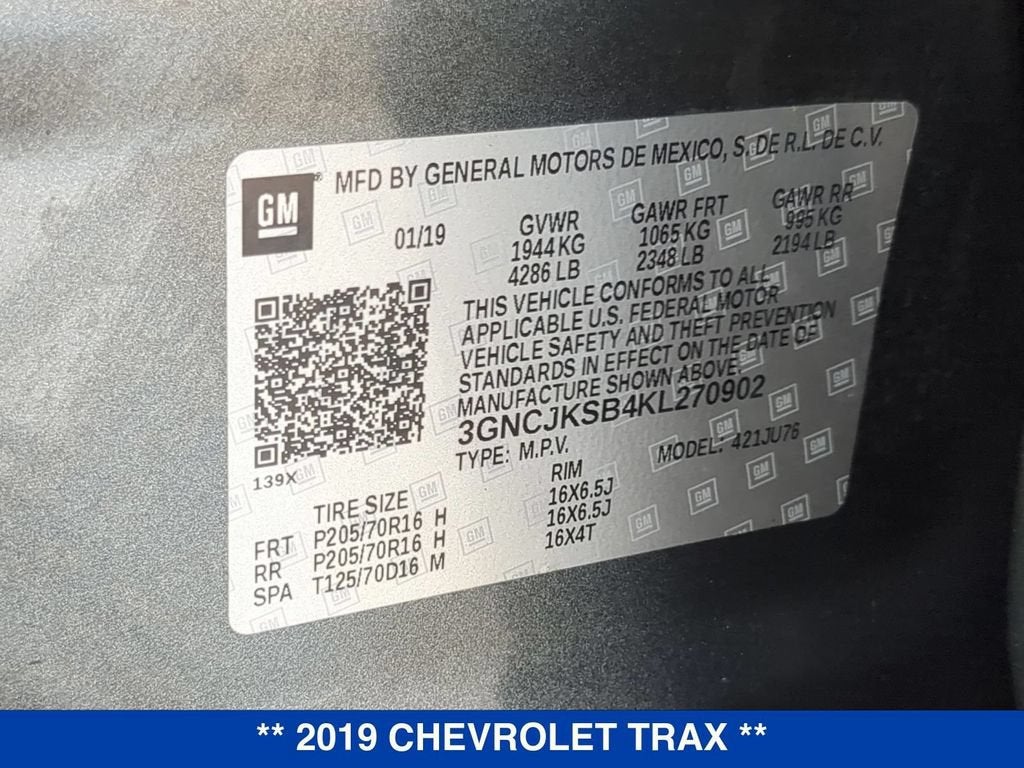 2019 Chevrolet Trax LS