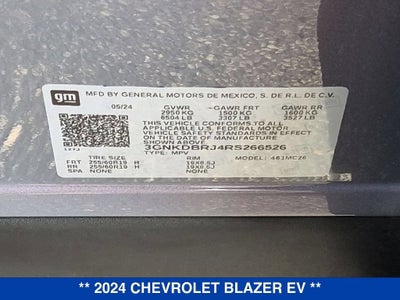 2024 Chevrolet Blazer EV LT