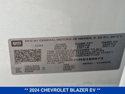 2024 Chevrolet Blazer EV LT