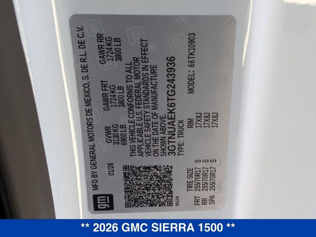 2026 GMC Sierra 1500 Pro