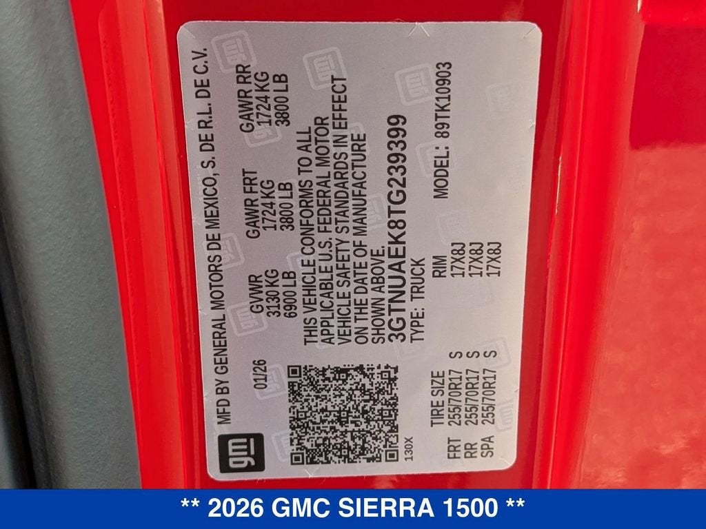 2026 GMC Sierra 1500 Pro