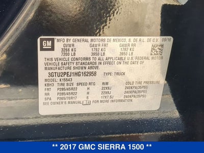 2017 GMC Sierra 1500 Denali