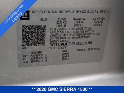 2020 GMC Sierra 1500 SLT