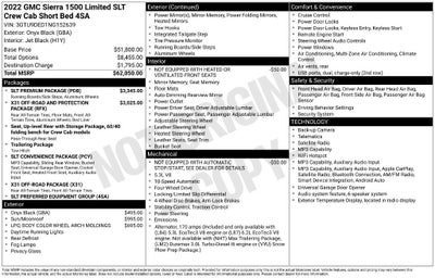 2022 GMC Sierra 1500 Limited SLT