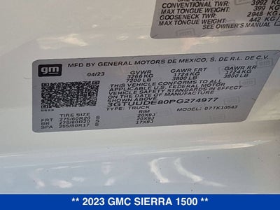 2023 GMC Sierra 1500 SLT
