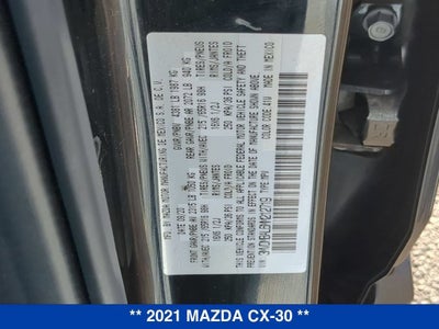 2021 Mazda Mazda CX-30 2.5 S