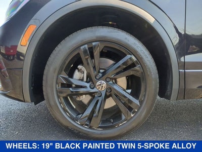 2024 Volkswagen Tiguan 2.0T SE R-Line Black