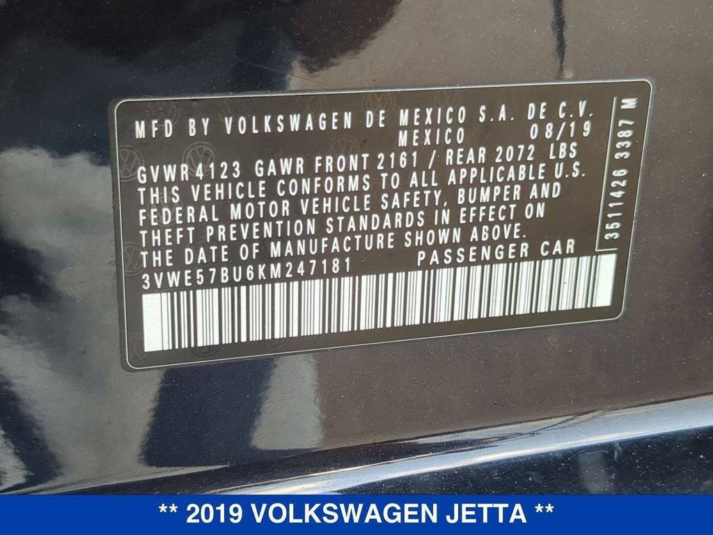 2019 Volkswagen Jetta 1.4T SEL