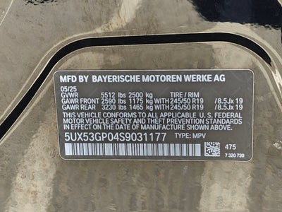 2025 BMW X3 30 xDrive