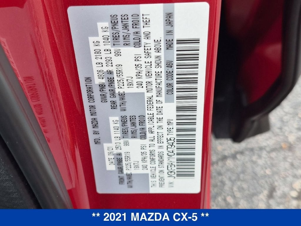 2021 Mazda Mazda CX-5 Grand Touring Reserve