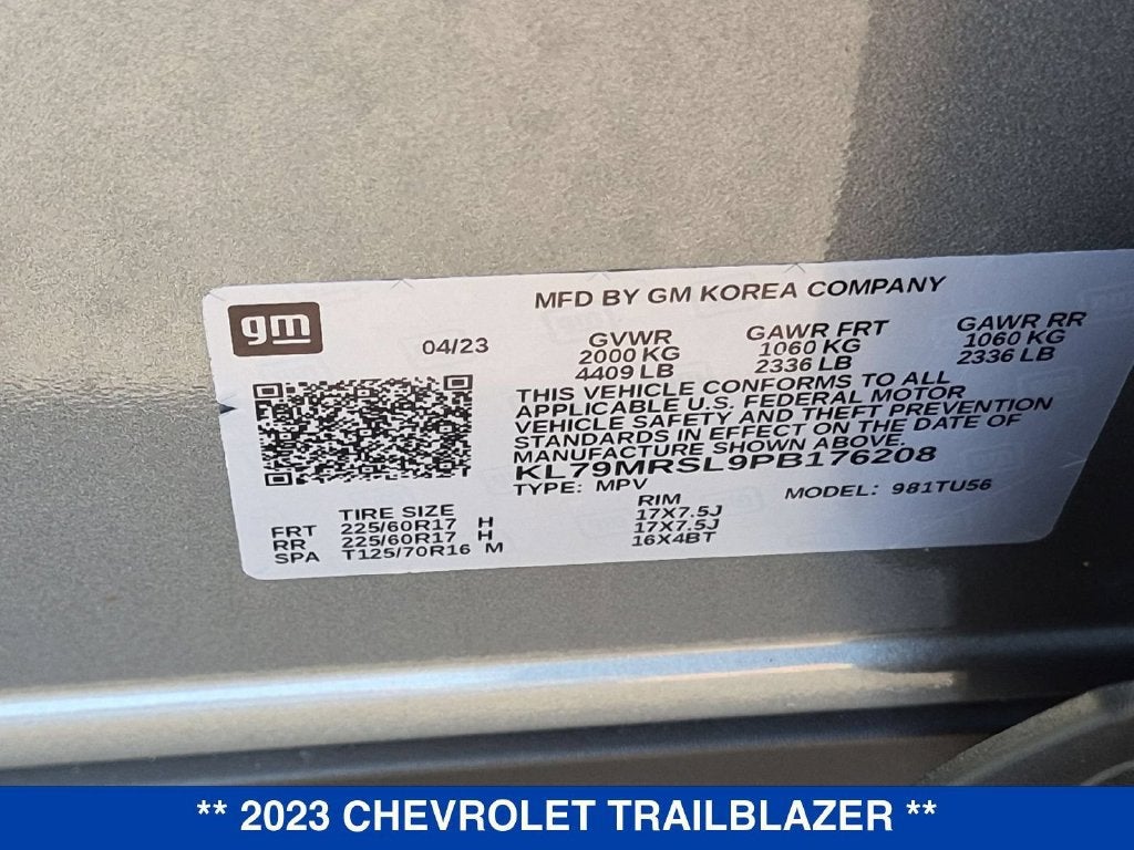 2023 Chevrolet Trailblazer LT