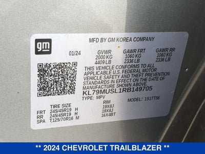 2024 Chevrolet Trailblazer RS