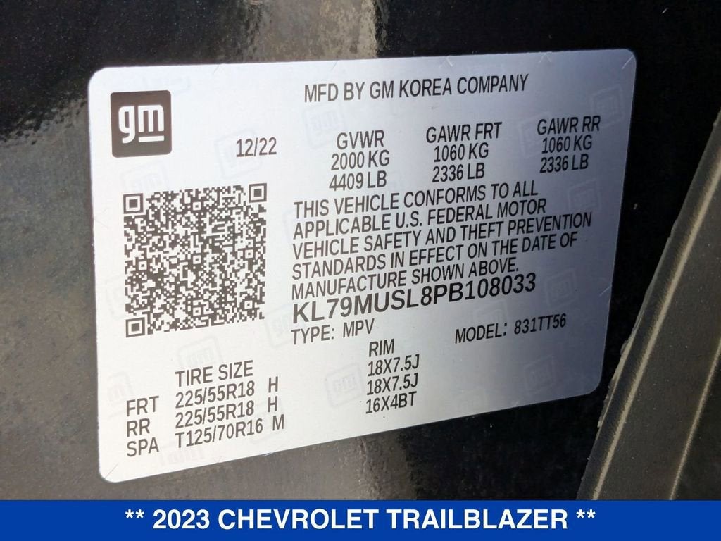 2023 Chevrolet Trailblazer RS