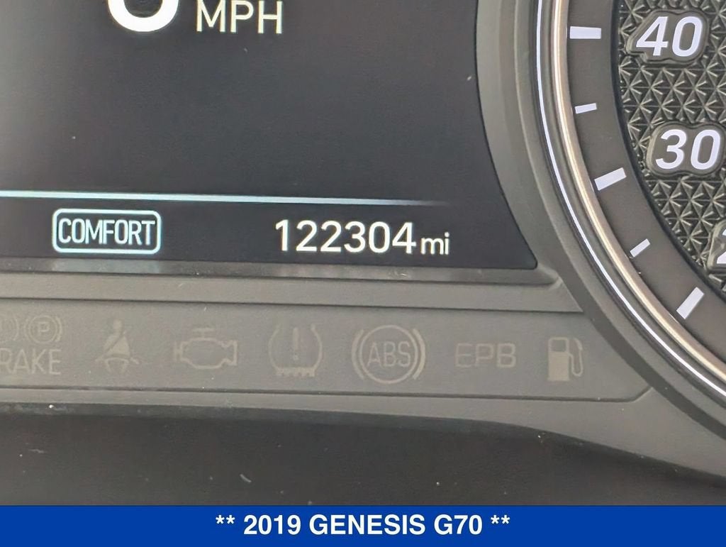 2019 Genesis G70 3.3T Advanced