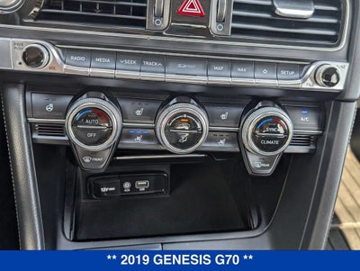 2019 Genesis G70 3.3T Advanced
