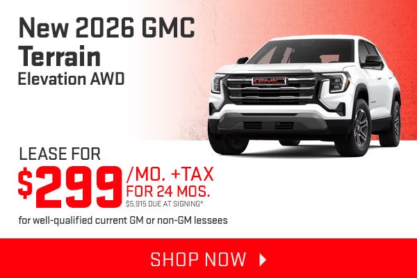 New 2026 GMC Terrain Elevation AWD